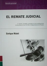 El remate judicial