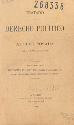 Tratado de Derecho Político