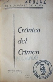 Crónica del crimen