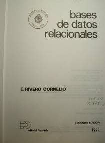 Bases de datos relacionales