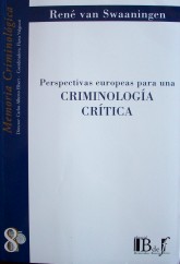 Perspectivas europeas para una Criminología crítica