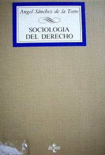 Sociología del Derecho