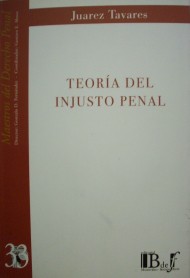 Teoría del injusto penal