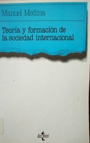 Teoría y formación de la sociedad internacional