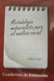 Metodología materialista para el análisis social