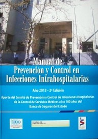 Manual de prevención y  control en infecciones intrahospitalarias