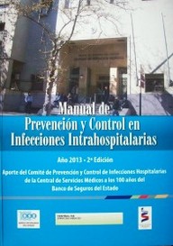 Manual de prevención y  control en infecciones intrahospitalarias