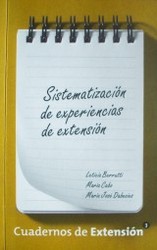 Sistematización de experiencias de extensión