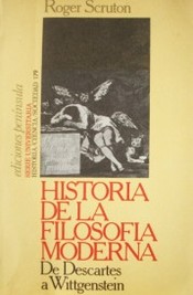 Historia de la filosofía moderna : de Descartes a Wittgenstein