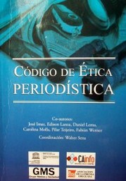 Código de ética periodística