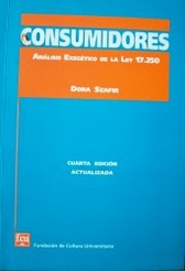 Consumidores : análisis exegético de la ley 17.250