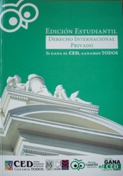 Derecho Internacional Privado : edición estudiantil