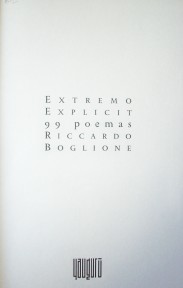 Extremo explicit : 99 poemas