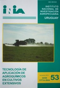 Tecnología de aplicación de agroquímicos en cultivos extensivos