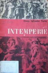 Intemperie : novela