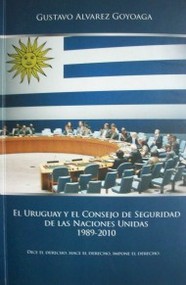 El Uruguay y el Consejo de Seguridad de las Naciones Unidas : 1989-2010
