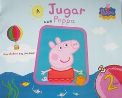 A jugar con Peppa : libro de actividades para 2 años