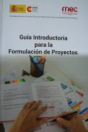 Guía introductoria para la formulación de proyectos