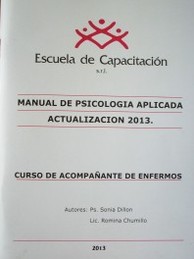 Manual de psicología aplicada