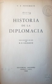 Historia de la Diplomacia