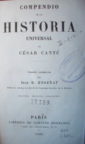 Compendio de la historia universal