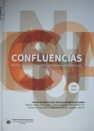 Confluencias : núcleos interdisciplinarios y programas experimentales 2009-2011
