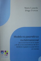 Modelo no paramétrico multidimensional para la estimación de los rasgos y de las curvas características del ítem mediante regresión no paramétrica con núcleos