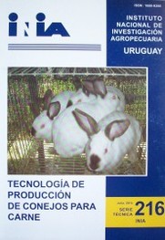 Tecnología de producción de conejos para carne