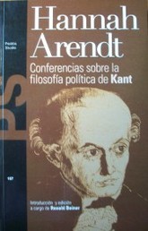 Conferencias sobre la filosofía política de Kant