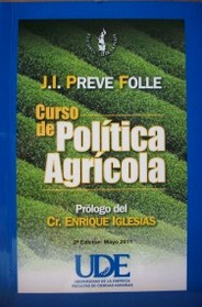Curso de política agrícola