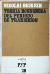 Teoría económica del período de transición