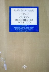 Curso de derecho político