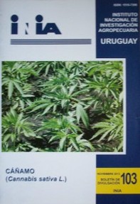 Cáñamo : (Cannabis sativa L.)