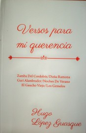 Versos para mi querencia