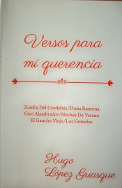 Versos para mi querencia