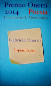 Espiar / Expiar : poesía