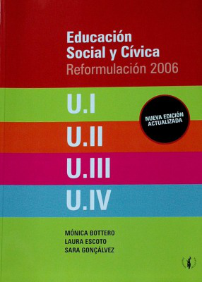 Educación social y cívica : reformulación 2006