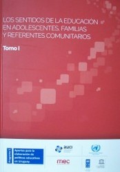 Programa Conjunto : aportes para la elaboración de políticas educativas en Uruguay