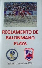 Reglamento de balonmano playa