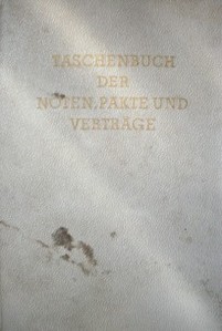 Taschenbuch der noten, pakte und verträge