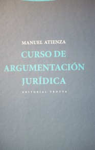 Curso de argumentación jurídica