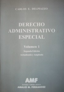 Derecho Administrativo Especial