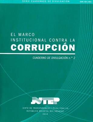 El marco institucional contra la corrupción