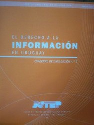 El derecho a la información en Uruguay
