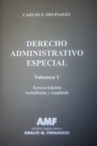 Derecho Administrativo Especial