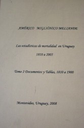 Las estadísticas de mortalidad en Uruguay : 1810 a 2005