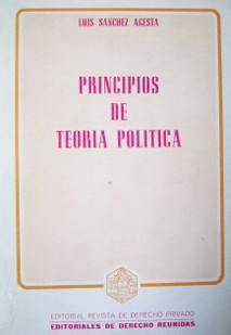 Principios de teoría política