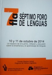 Foro de Lenguas de ANEP (7º)