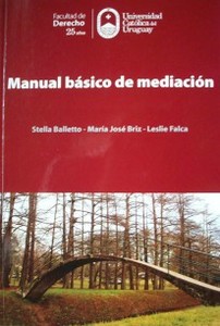 Manual básico de mediación