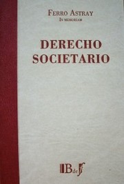 Derecho societario